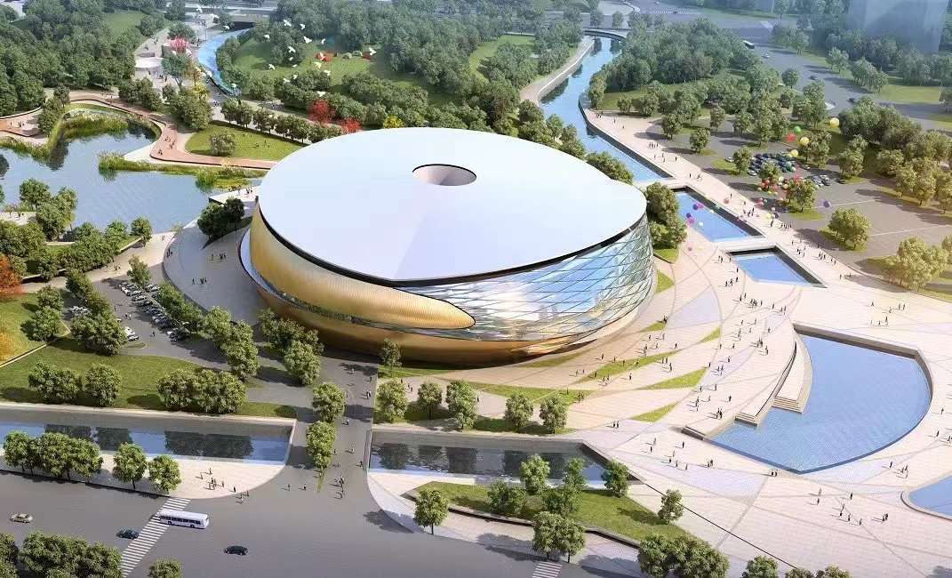 杭州亚运公园项目-乒乓球馆，曲棍球馆，商业峡谷